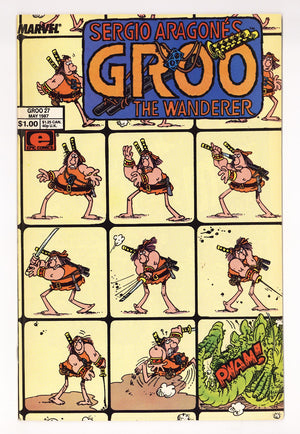 Sergio Aragones Groo the Wanderer Vol 2 27  Mid Grade   (1987)