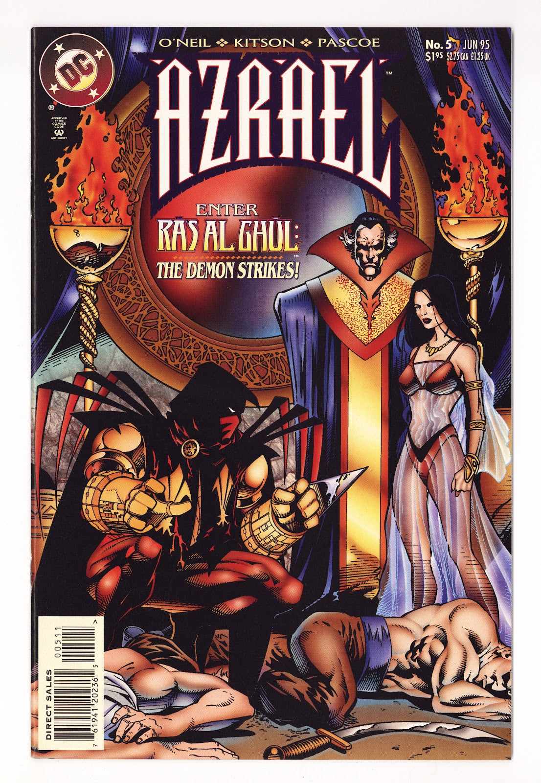 Azrael Vol 1 5 High Grade (1995) 