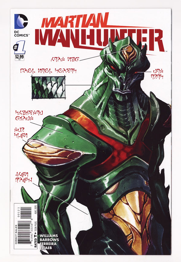 Martian Manhunter Vol 4 1 VF (8.0) (2015) Canete Incentive Variant