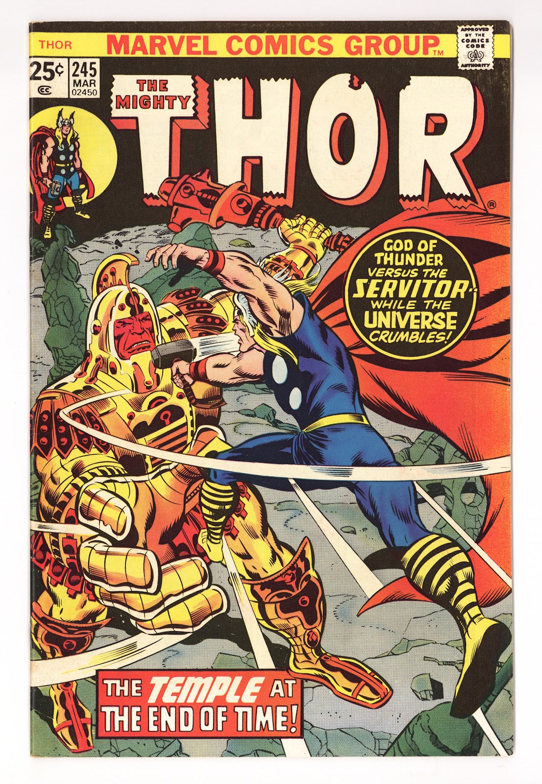 Thor Vol 1 245  Mid Grade   (1976)     