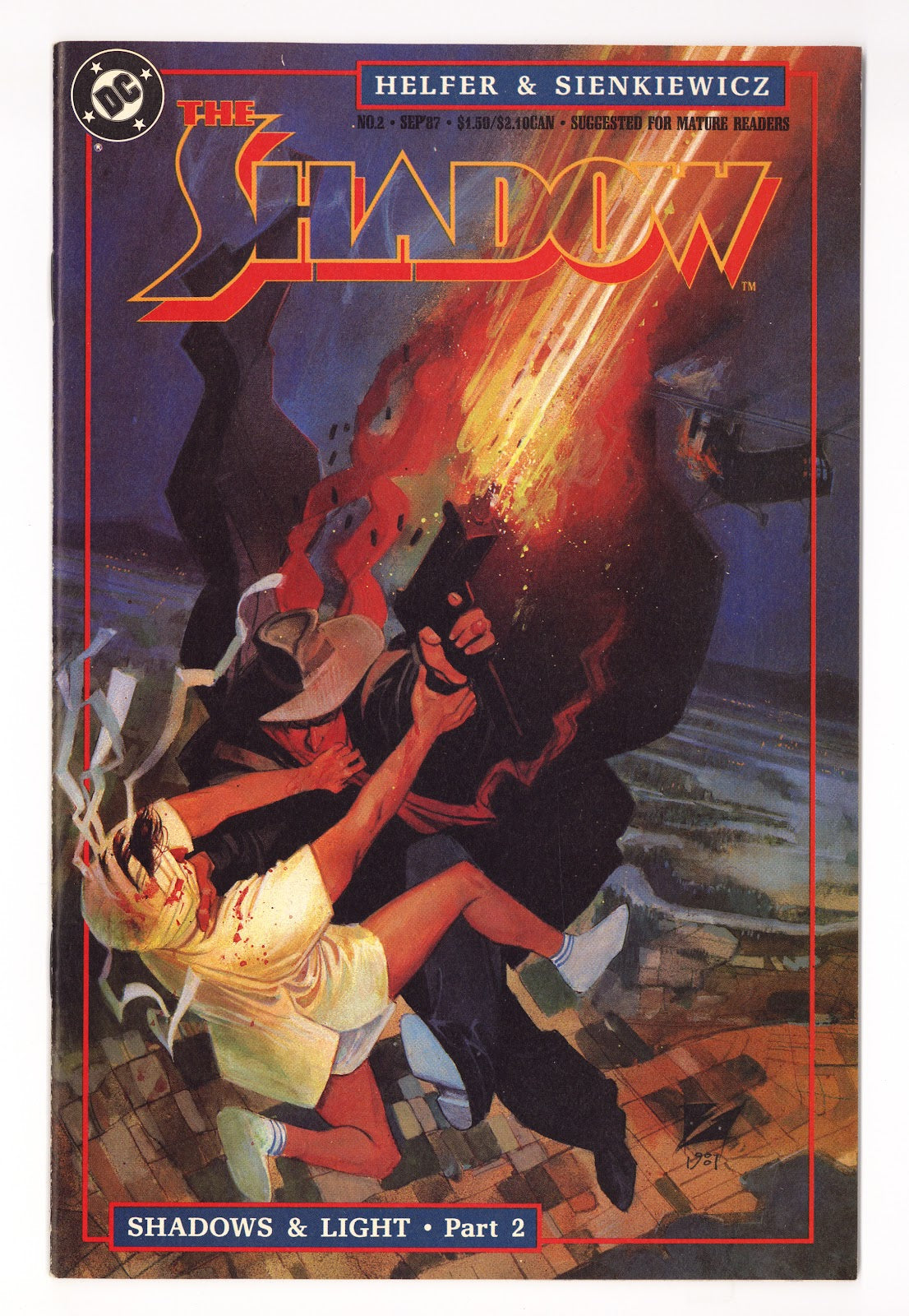 The Shadow Vol 3 2  High Grade   (1987)     