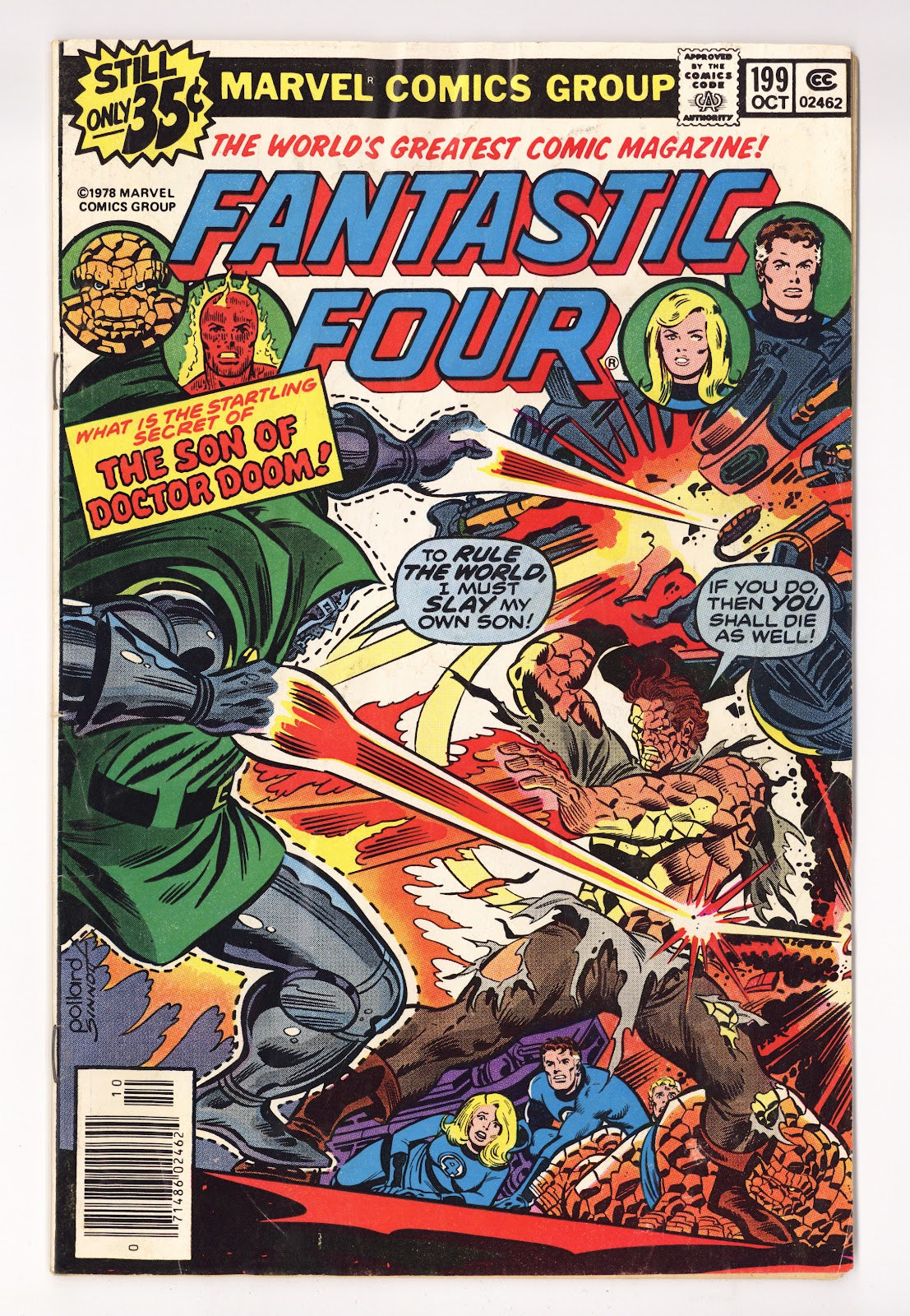 Fantastic Four Vol 1 199  Low Grade   (1978)   Regular Edition  