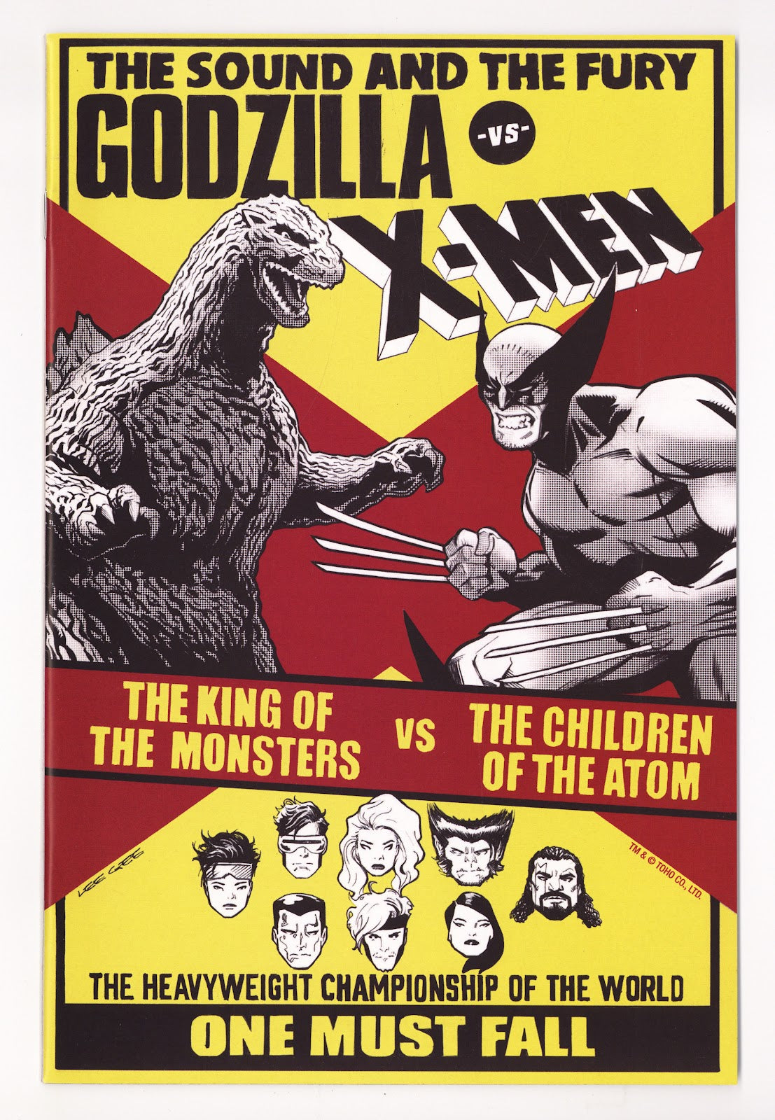 Godzilla vs. X-Men 1 High Grade (2025) Garbett Versus Variant 