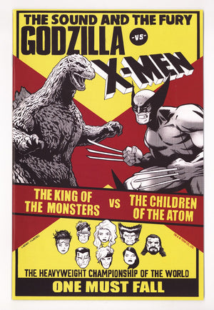 Godzilla vs. X-Men 1 High Grade (2025) Garbett Versus Variant
