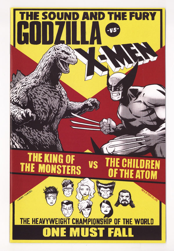 Godzilla vs. X-Men 1 High Grade (2025) Garbett Versus Variant