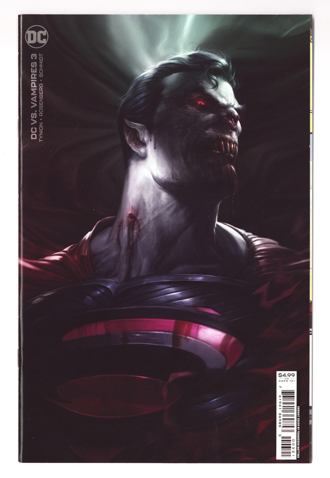 DC vs. Vampires 3 High Grade (2022) Mattina Variant 