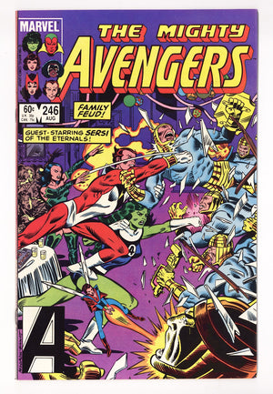 The Avengers Vol 1 246 High Grade (1984) Direct