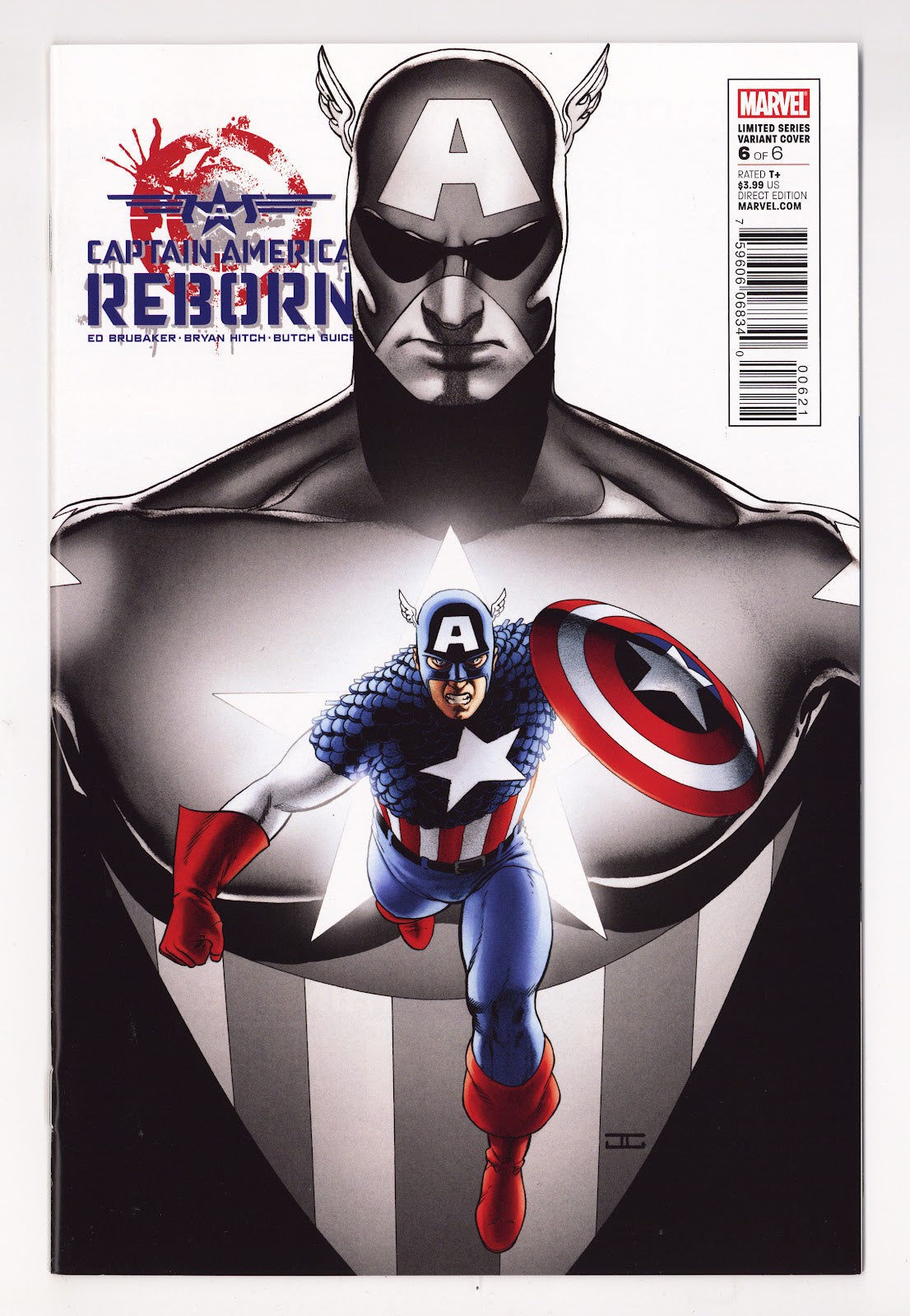 Captain America: Reborn   6  High Grade   (2010) Cassady   Variant  
