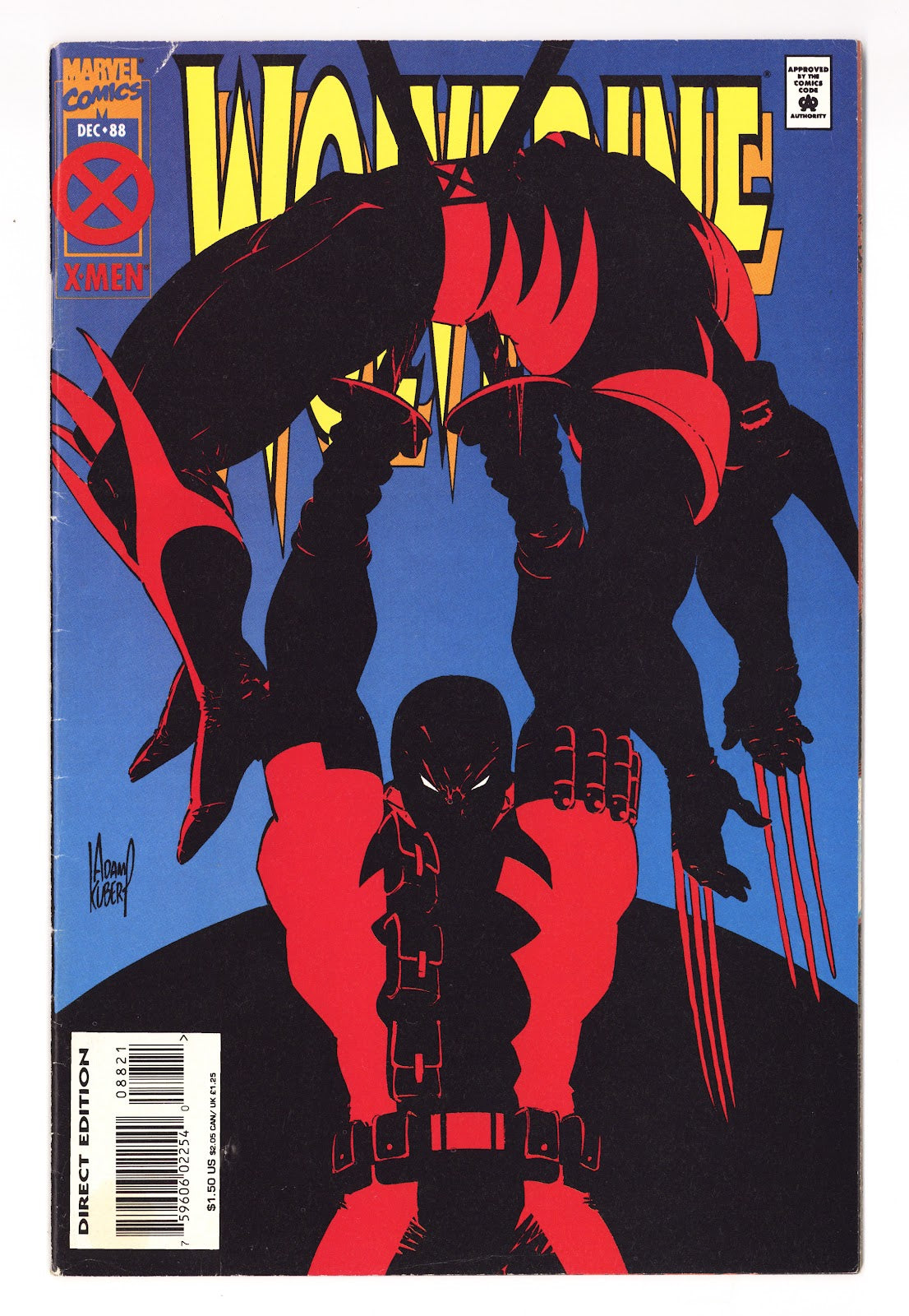 Wolverine Vol 2 88  VG (4.0)   (1994) Standard     