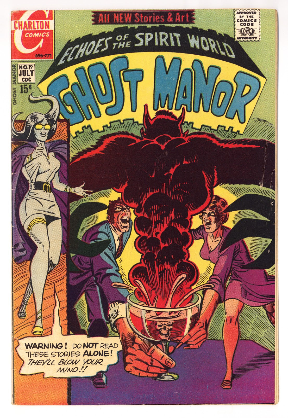 Ghost Manor Vol 1 19  Low Grade   (1971)