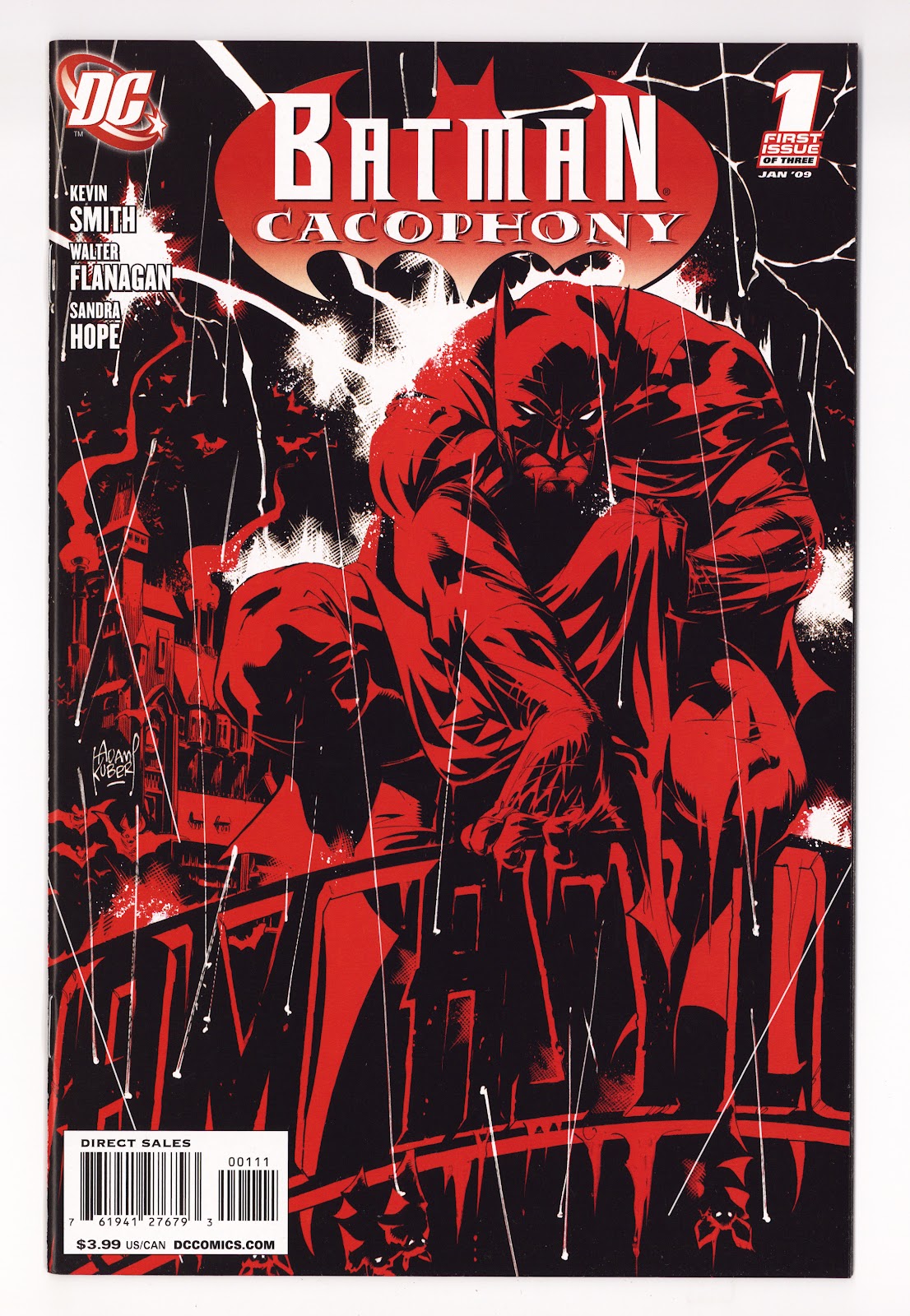 Batman Cacophony   1  High Grade   (2009)   Adam Kubert Cover  