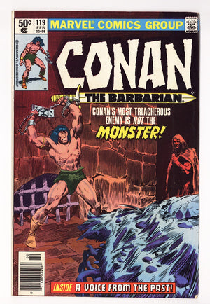 Conan the Barbarian Vol 1 119  Low Grade   (1981)   Newsstand