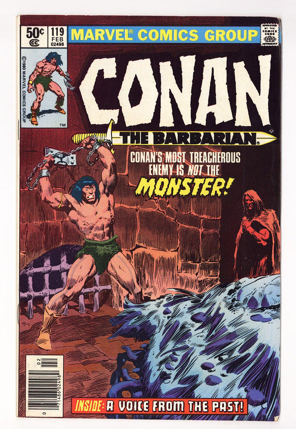 Conan the Barbarian Vol 1 119  Low Grade   (1981)   Newsstand