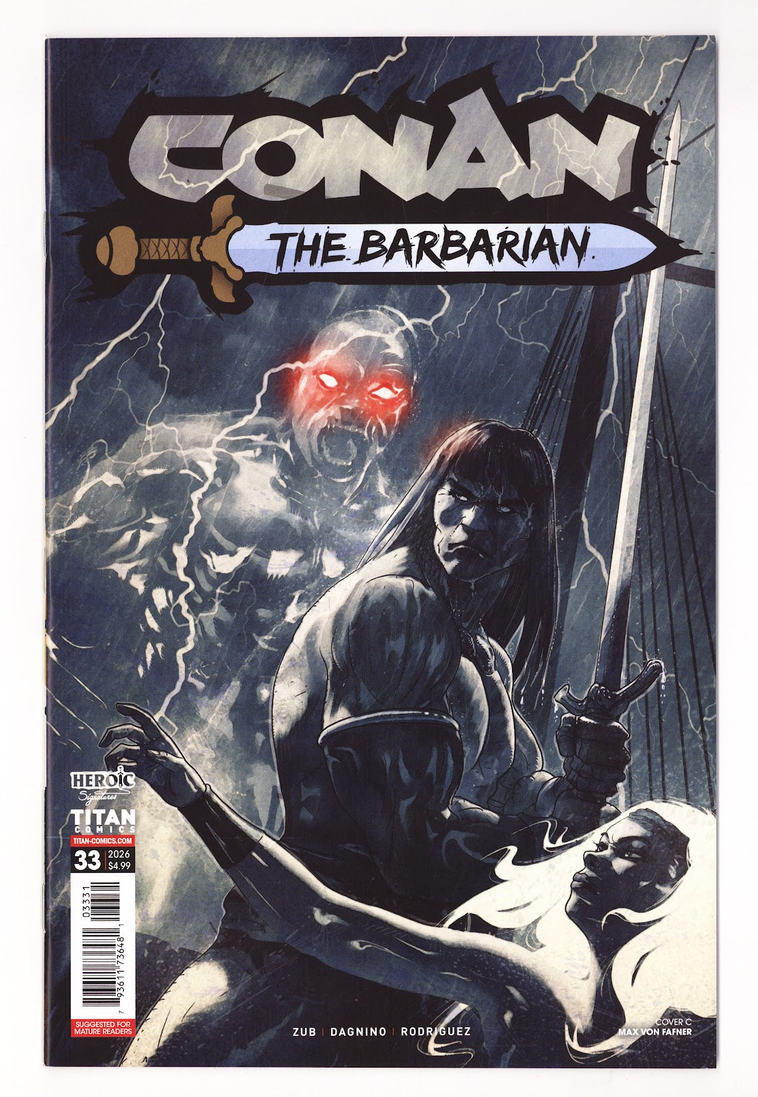 Conan the Barbarian  33 Fafner  Variant   (2026)