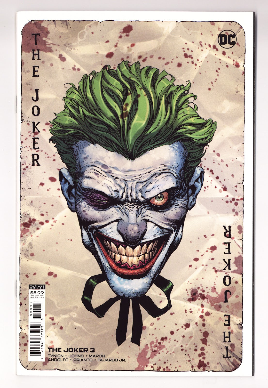 The Joker Vol 2 3 High Grade (2021) Finch Variant 
