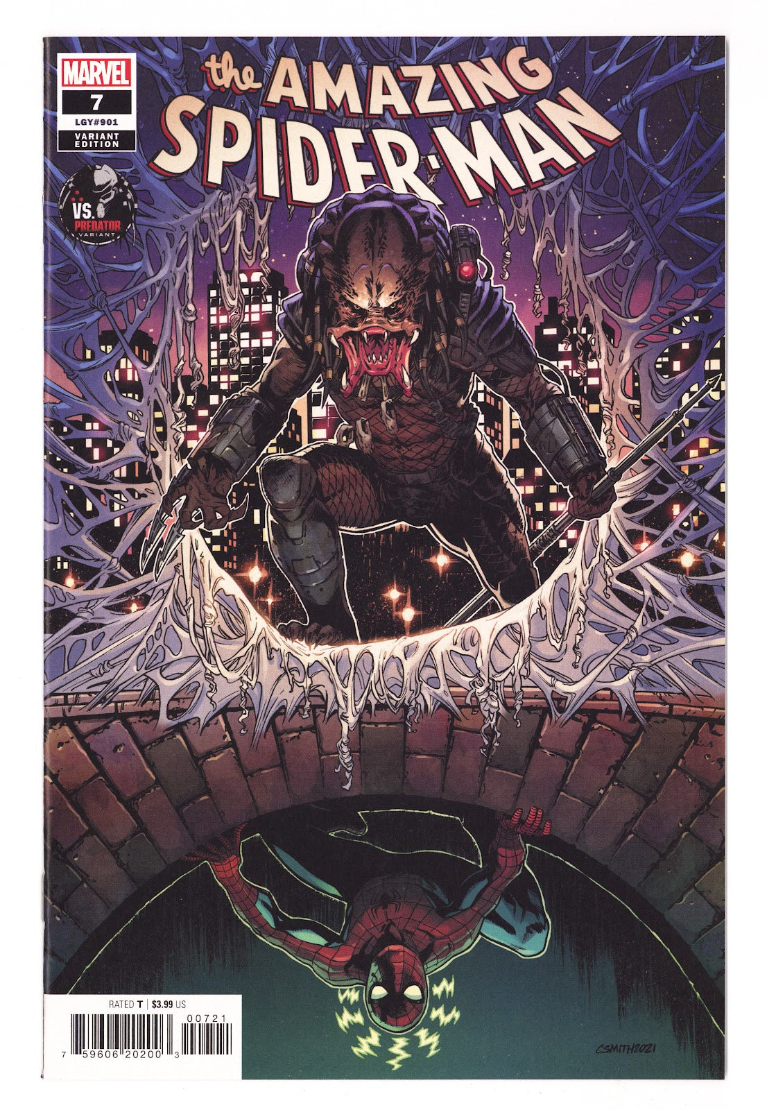The Amazing Spider-Man Vol 6 7 (901) High Grade (2022) Smith Variant 