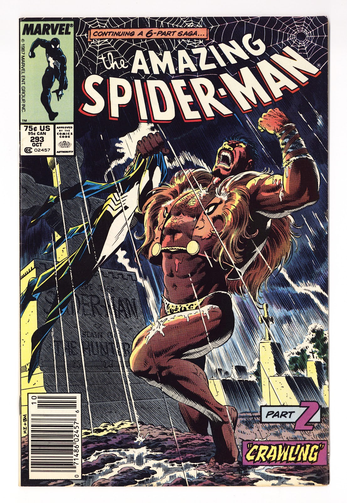 The Amazing Spider-Man Vol 1 293 FN/VF (7.0) (1987) Newsstand 