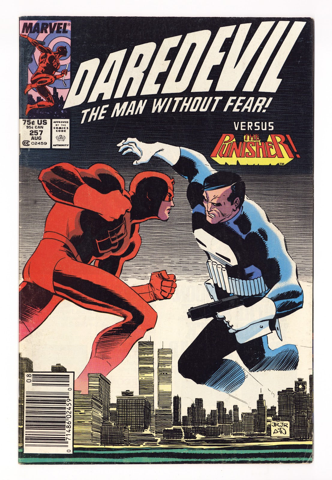 Daredevil Vol 1 257  Mid Grade   (1988)   Newsstand  