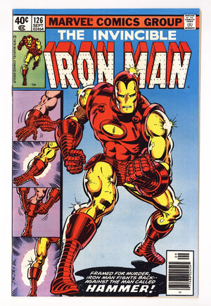 Iron Man Vol 1 126 VF (8.0) (1979) Newsstand