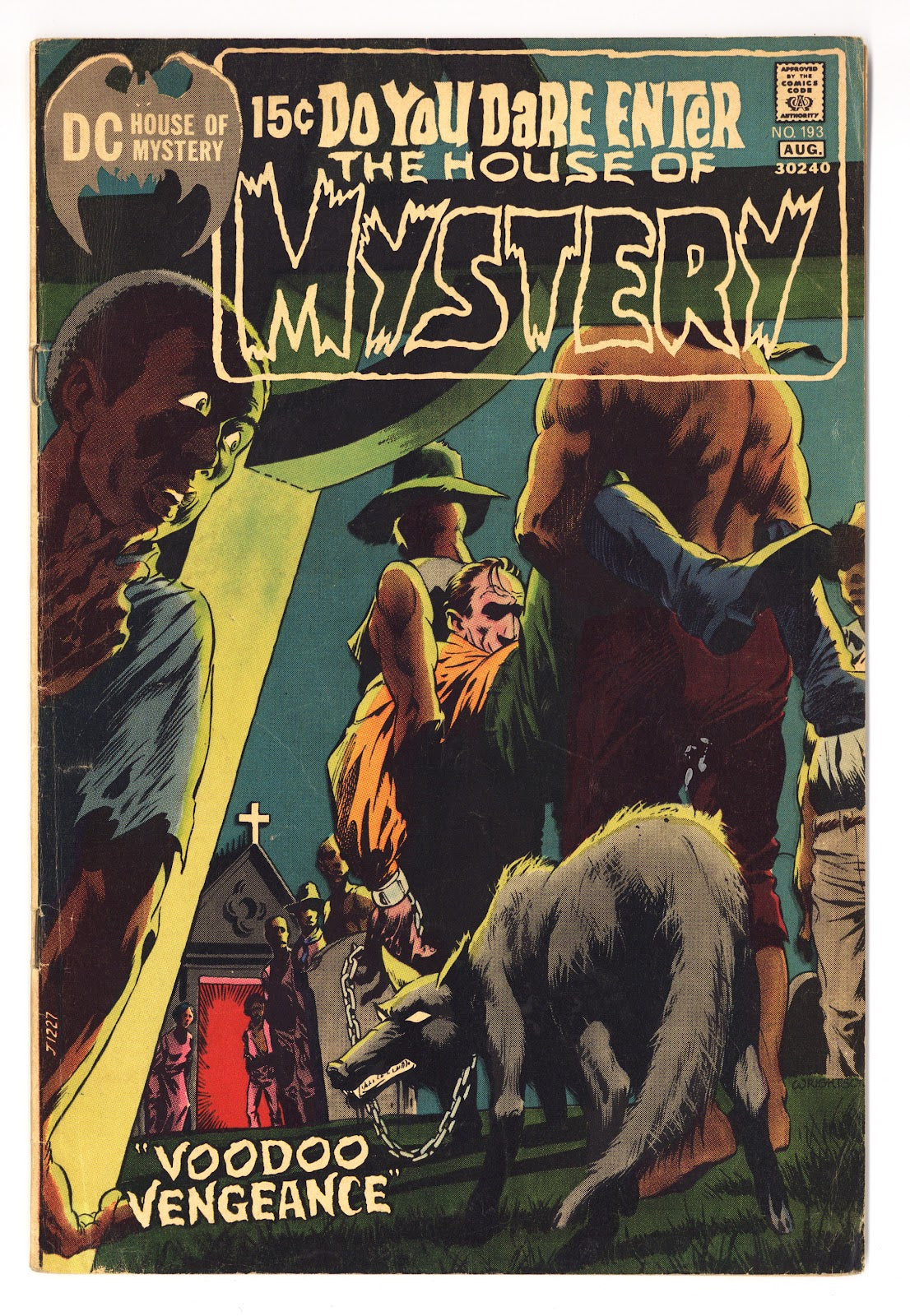 House of Mystery Vol 1 193  VG+ (4.5)   (1971)