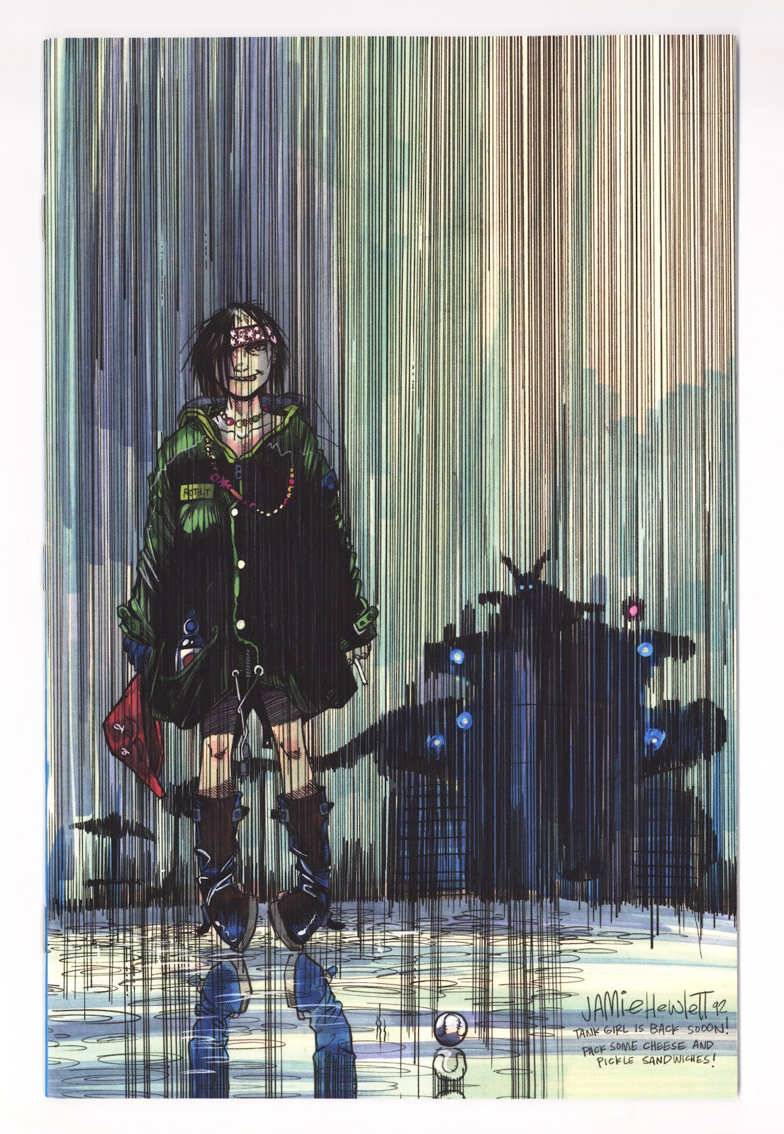Tank Girl Blue Helmet Summer Special 1 Hewlett Virgin Variant (2026)
