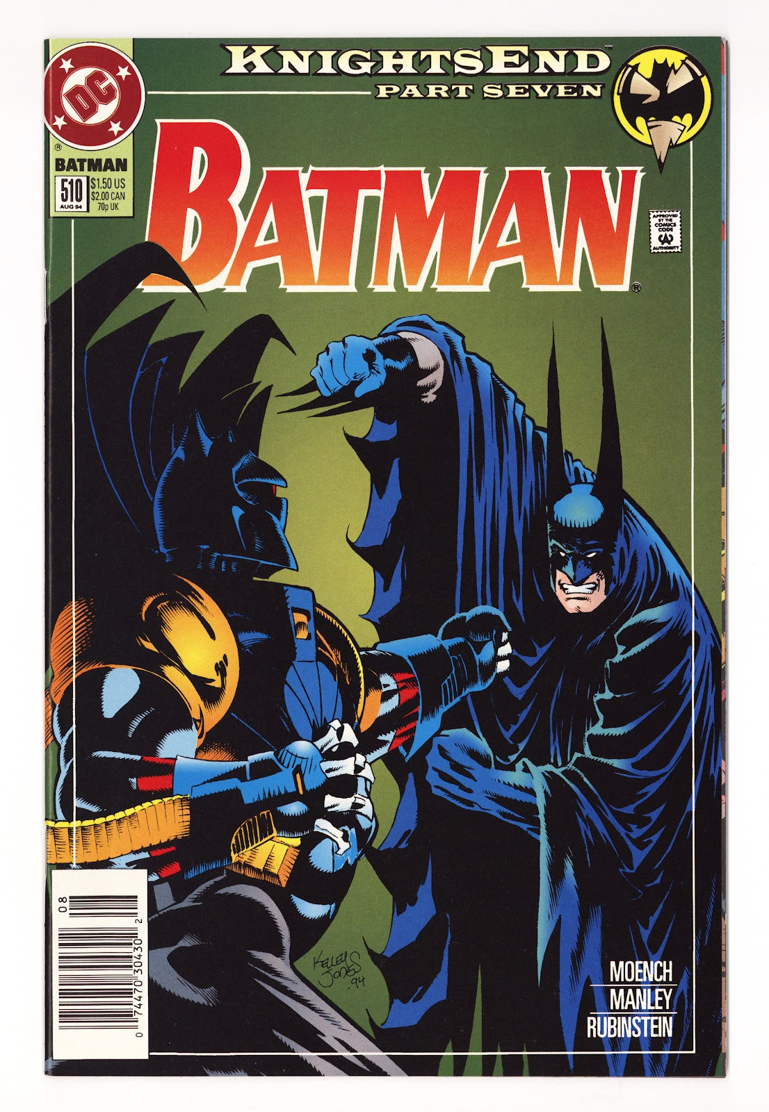 Batman Vol 1 510  High Grade   (1994)   Newsstand