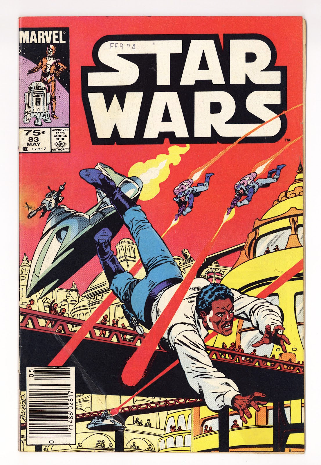 Star Wars Vol 1 83  Low Grade   (1984)   Canadian Price Variant