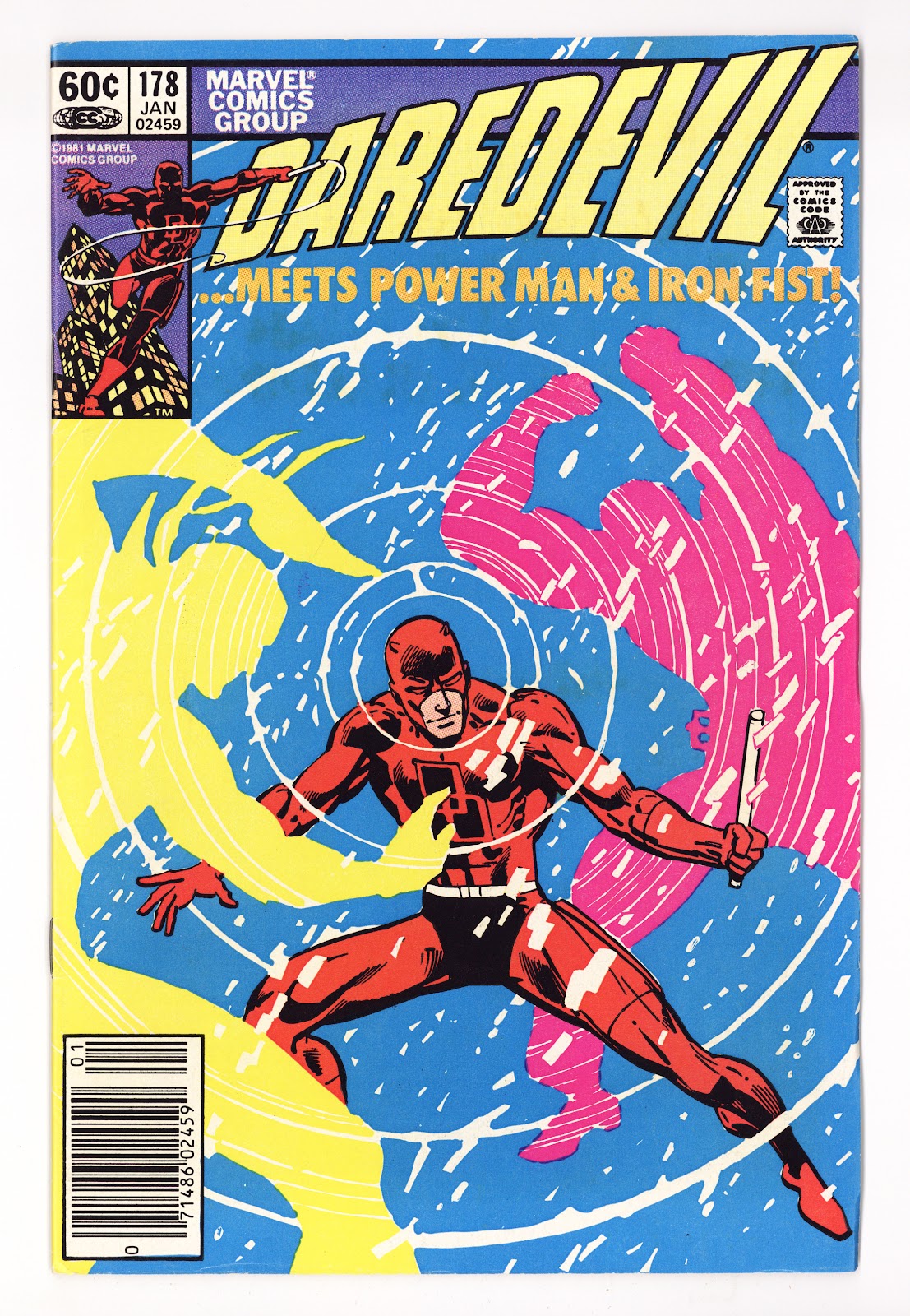 Daredevil Vol 1 178  Mid Grade   (1982)   Newsstand  