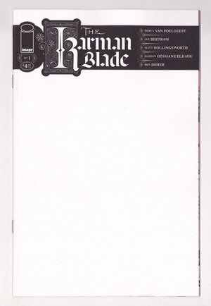 Karman Blade 1 Sketch Blank Variant (2026)