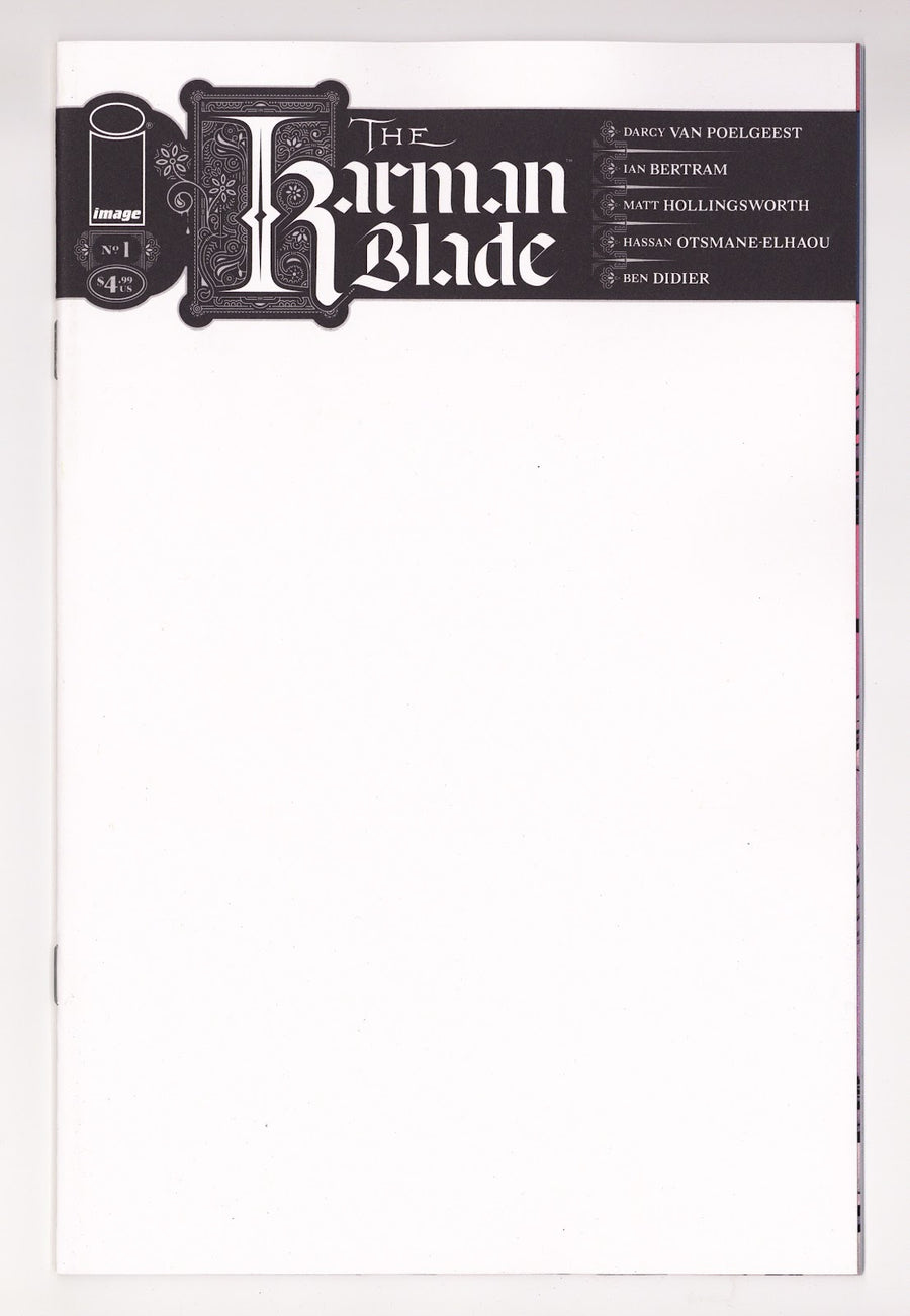 Karman Blade 1 Sketch Blank Variant (2026)