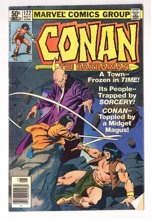 Conan the Barbarian Vol 1 122  Low Grade   (1981)   Newsstand