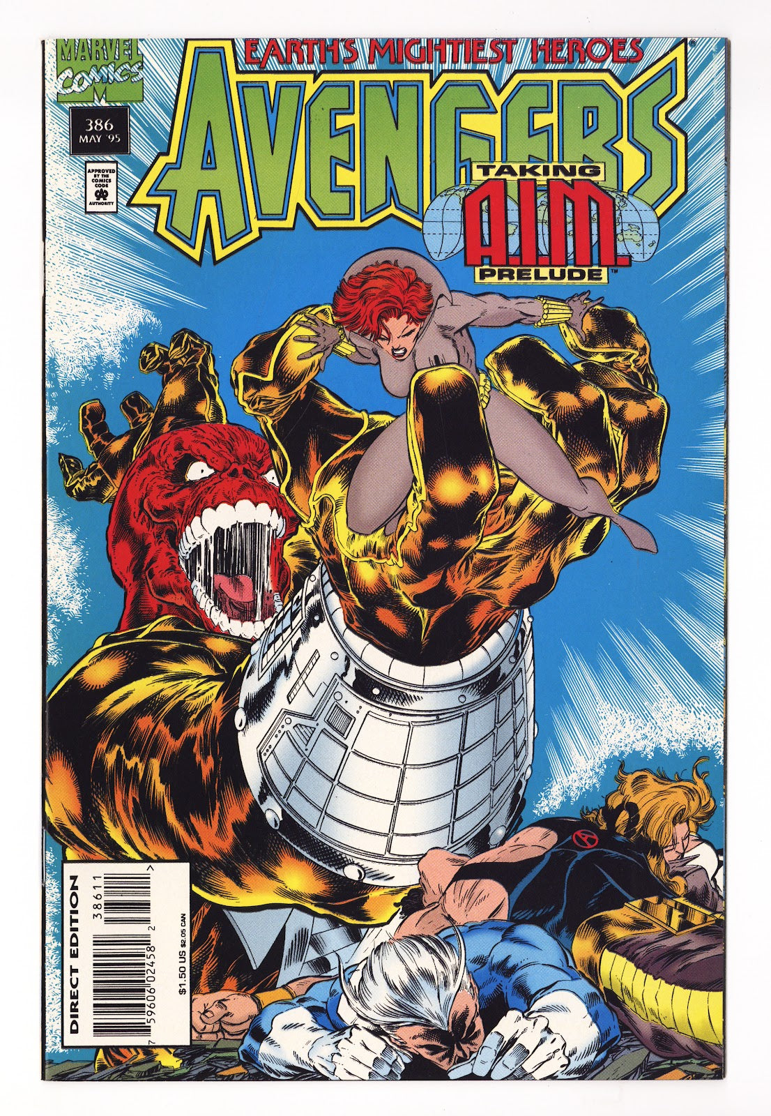 The Avengers Vol 1 386 High Grade (1995) 