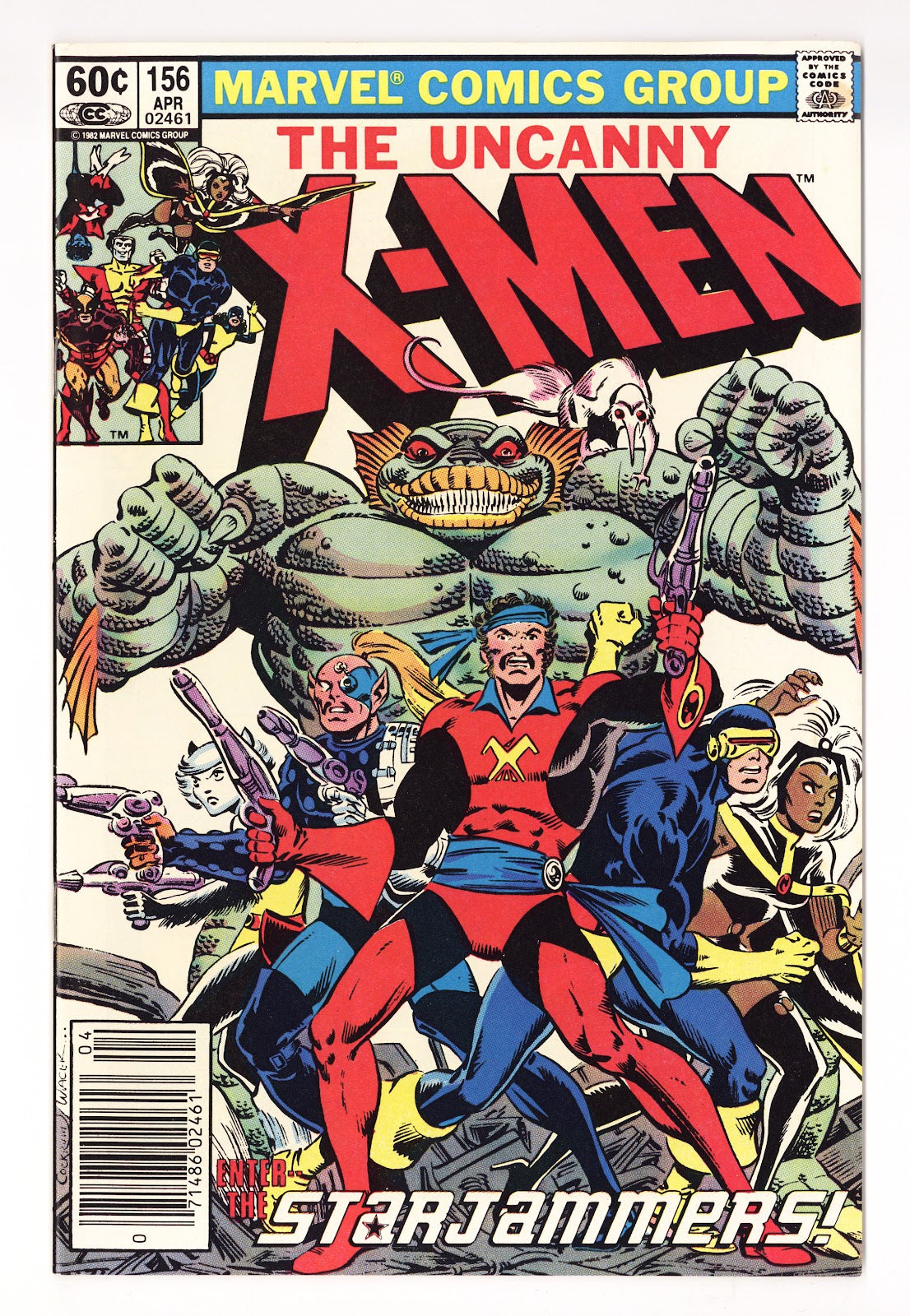 The Uncanny X-Men Vol 1 156  VF/NM (9.0)   (1982)   Newsstand