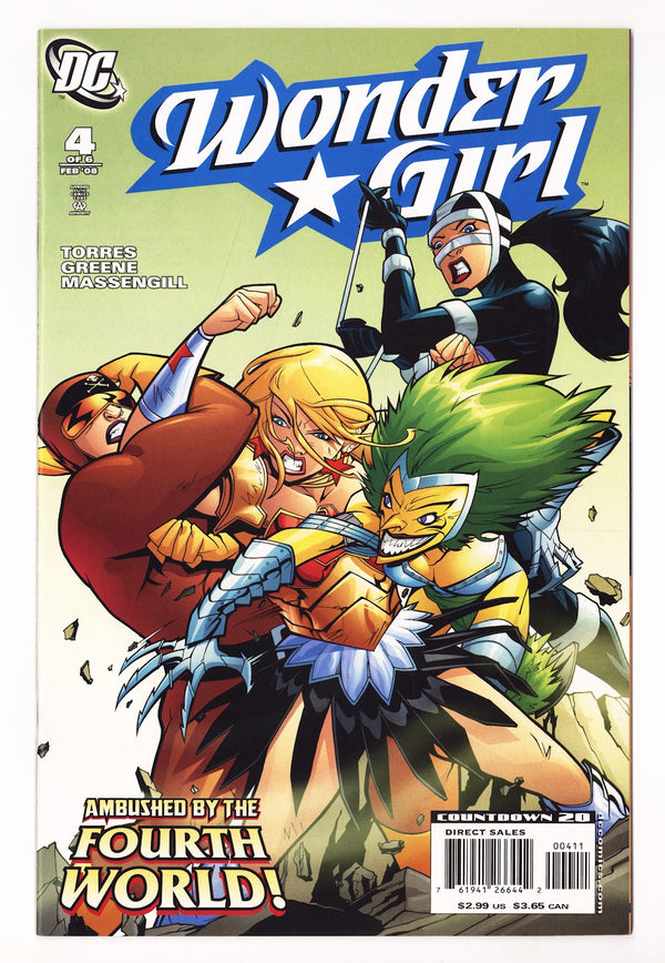 Wonder Girl Vol 1 4 High Grade (2008)