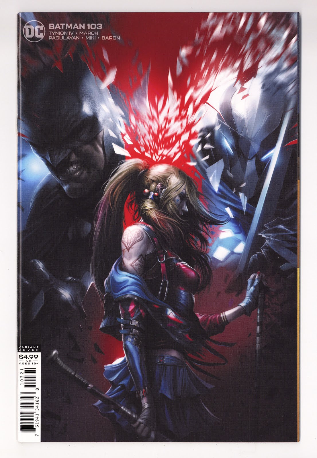Batman Vol 3 103 High Grade (2021) Mattina Variant 