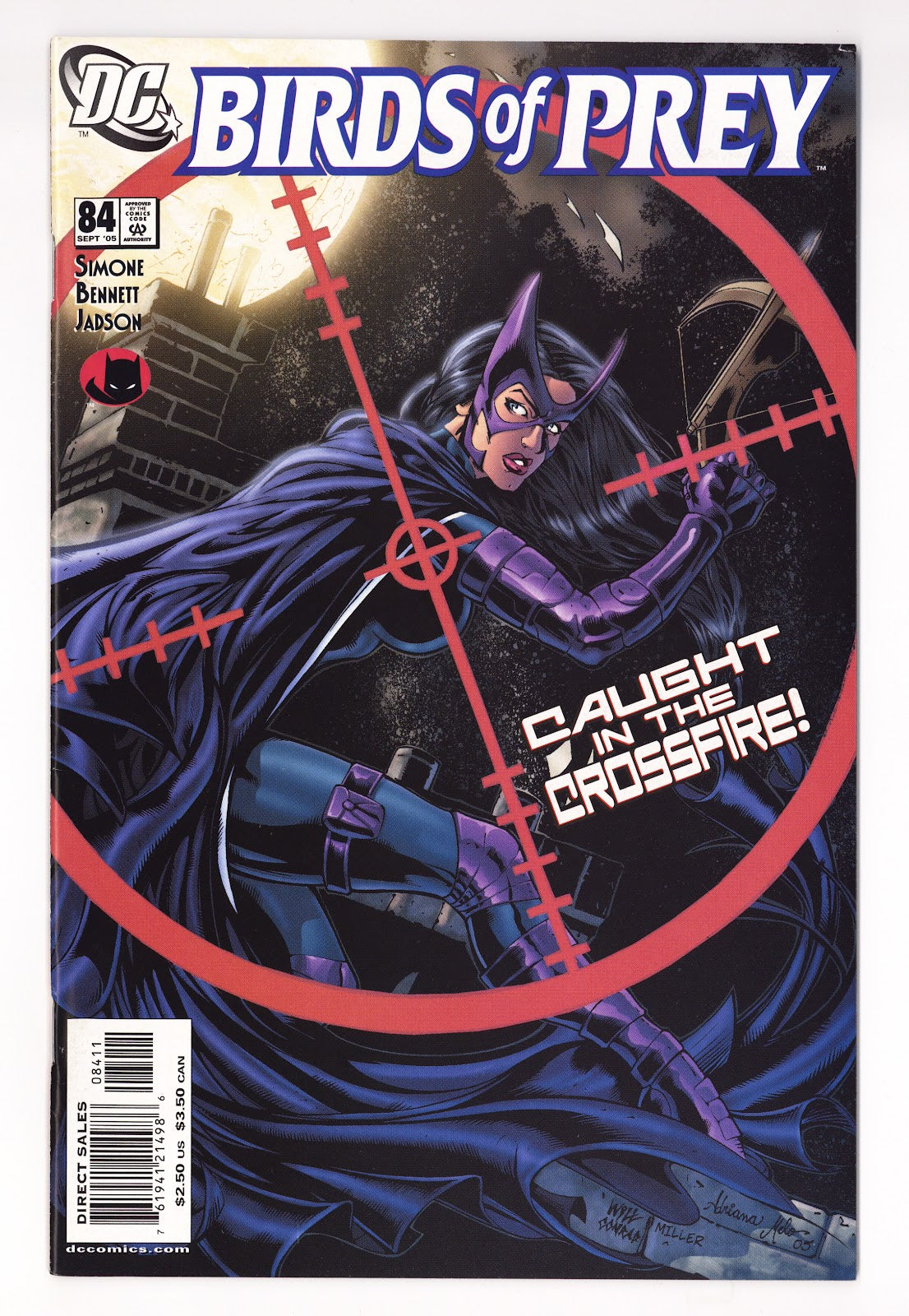 Birds of Prey Vol 1 84 High Grade (2005) 