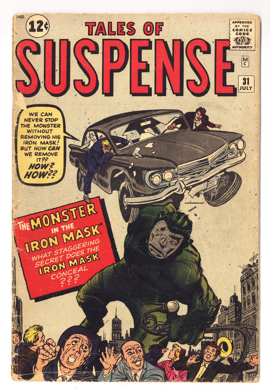 Tales of Suspense Vol 1 31 GD+ (2.5) (1962)  