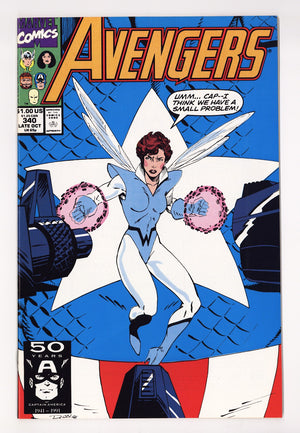 The Avengers Vol 1 340 High Grade (1991)