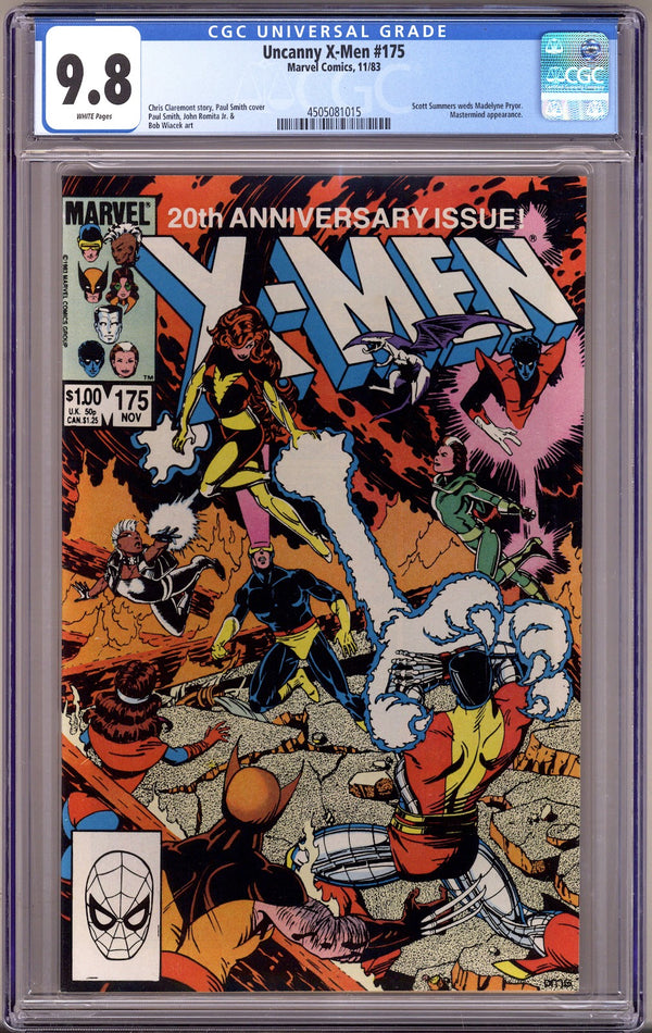 The Uncanny X-Men Vol 1 175 CGC 9.8 (NM/M)   (1983)
