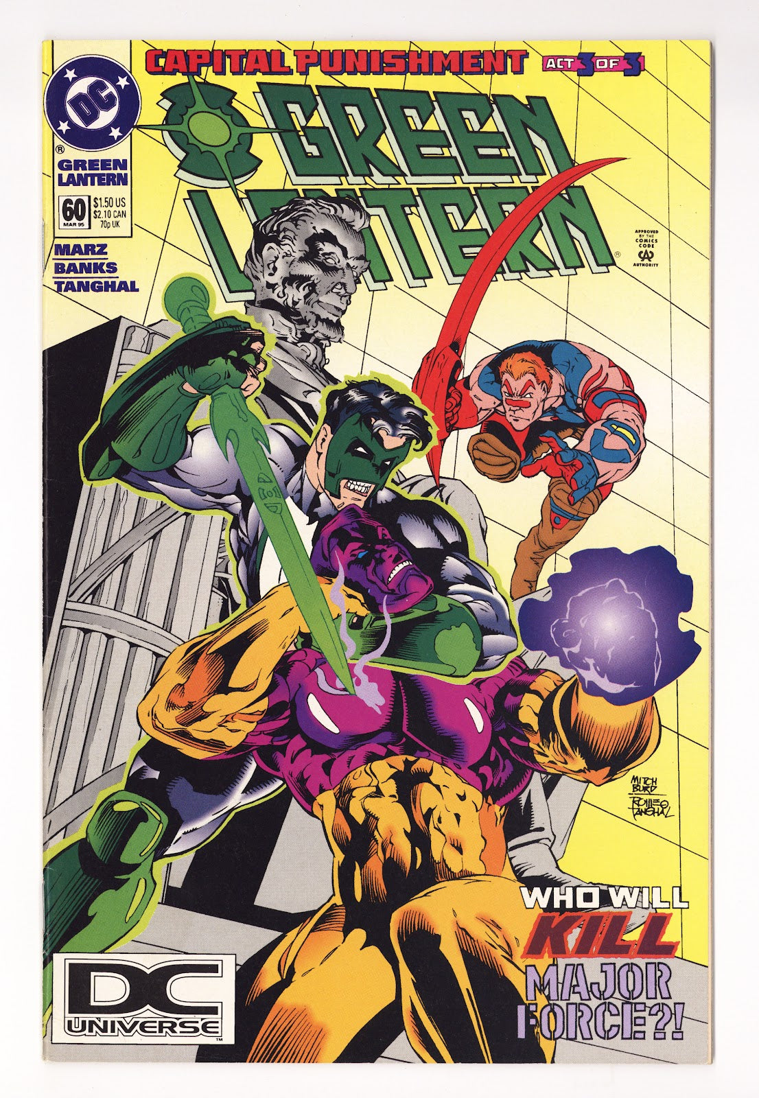 Green Lantern Vol 3 60  VF- (7.5)   (1995)   DC Universe Corner Box  