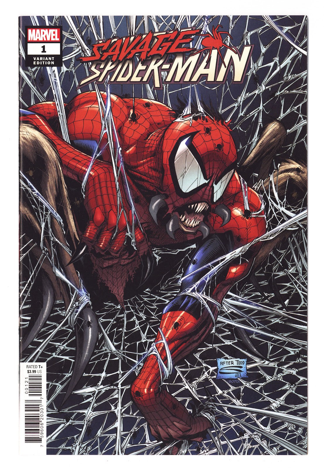 Savage Spider-Man 1 High Grade (2022) Variant 