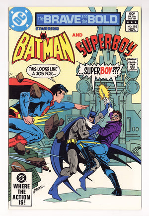 The Brave and the Bold Vol 1 192 High Grade (1982) Direct