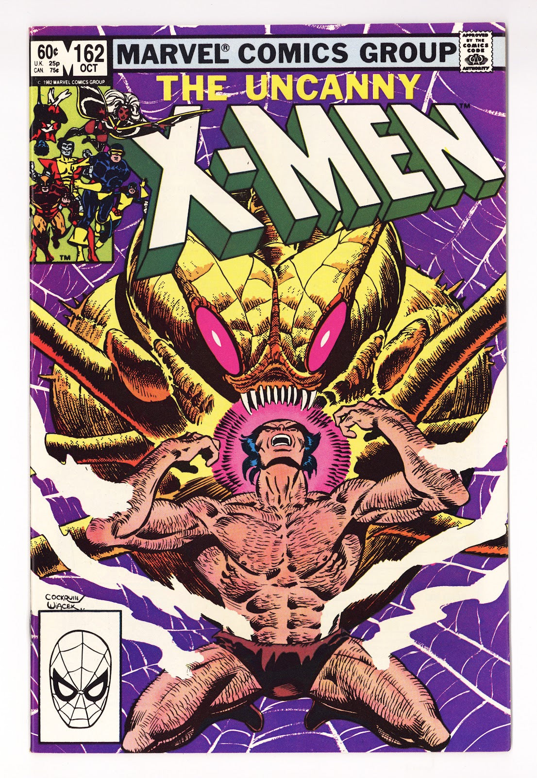 The Uncanny X-Men Vol 1 162  VF (8.0)   (1982)     