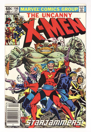 The Uncanny X-Men Vol 1 156  Mid Grade   (1982)   Newsstand