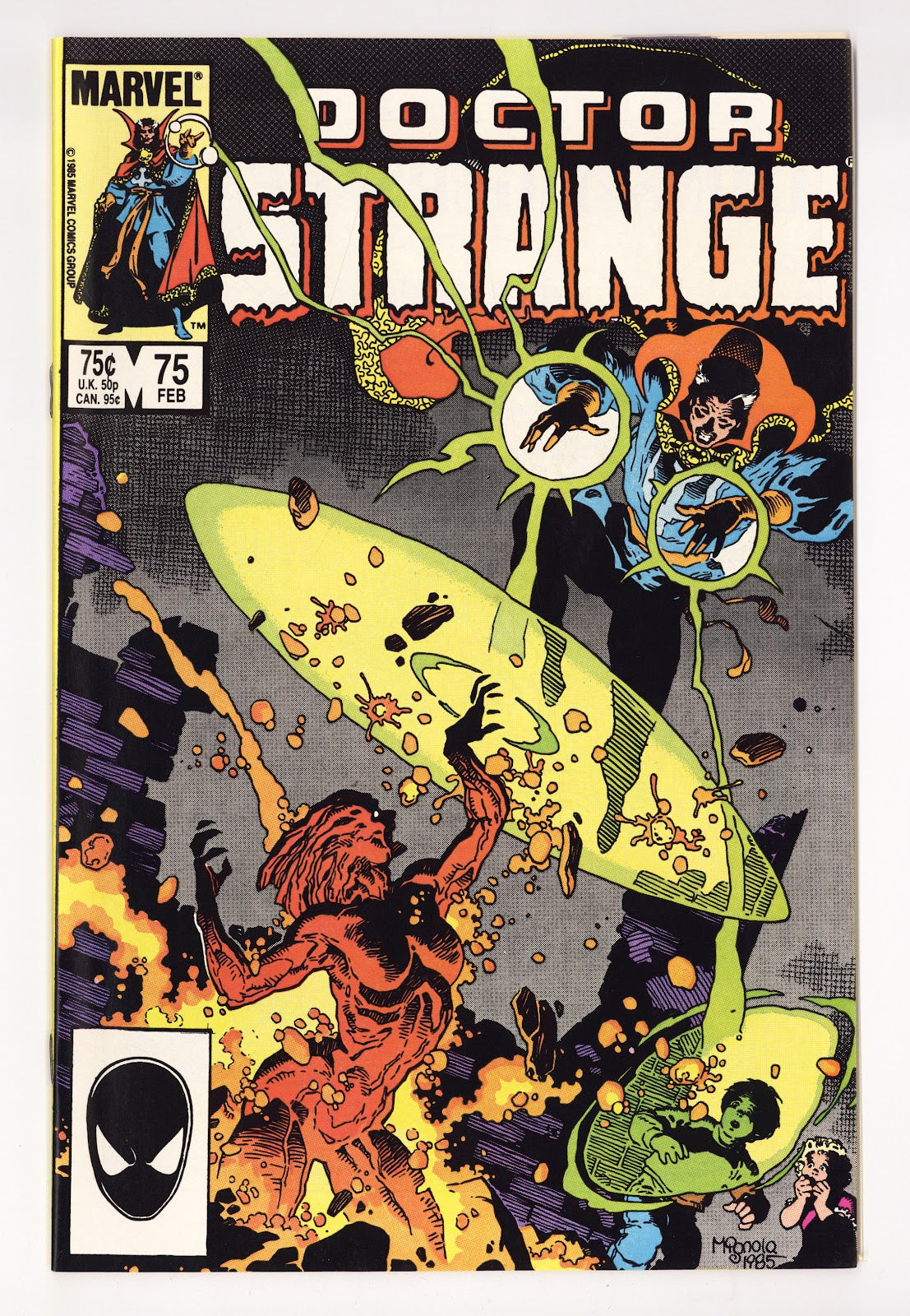 Doctor Strange Vol 1 75  High Grade   (1986)   Direct  