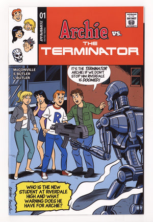 Archie vs the Terminator #1 Galvan Variant