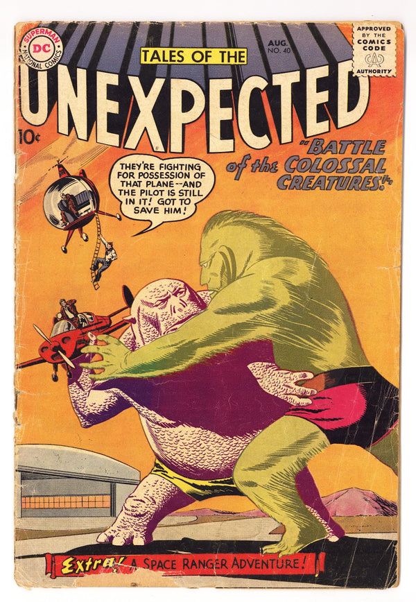 Tales of the Unexpected Vol 1 40  PR (0.5)   (1959)