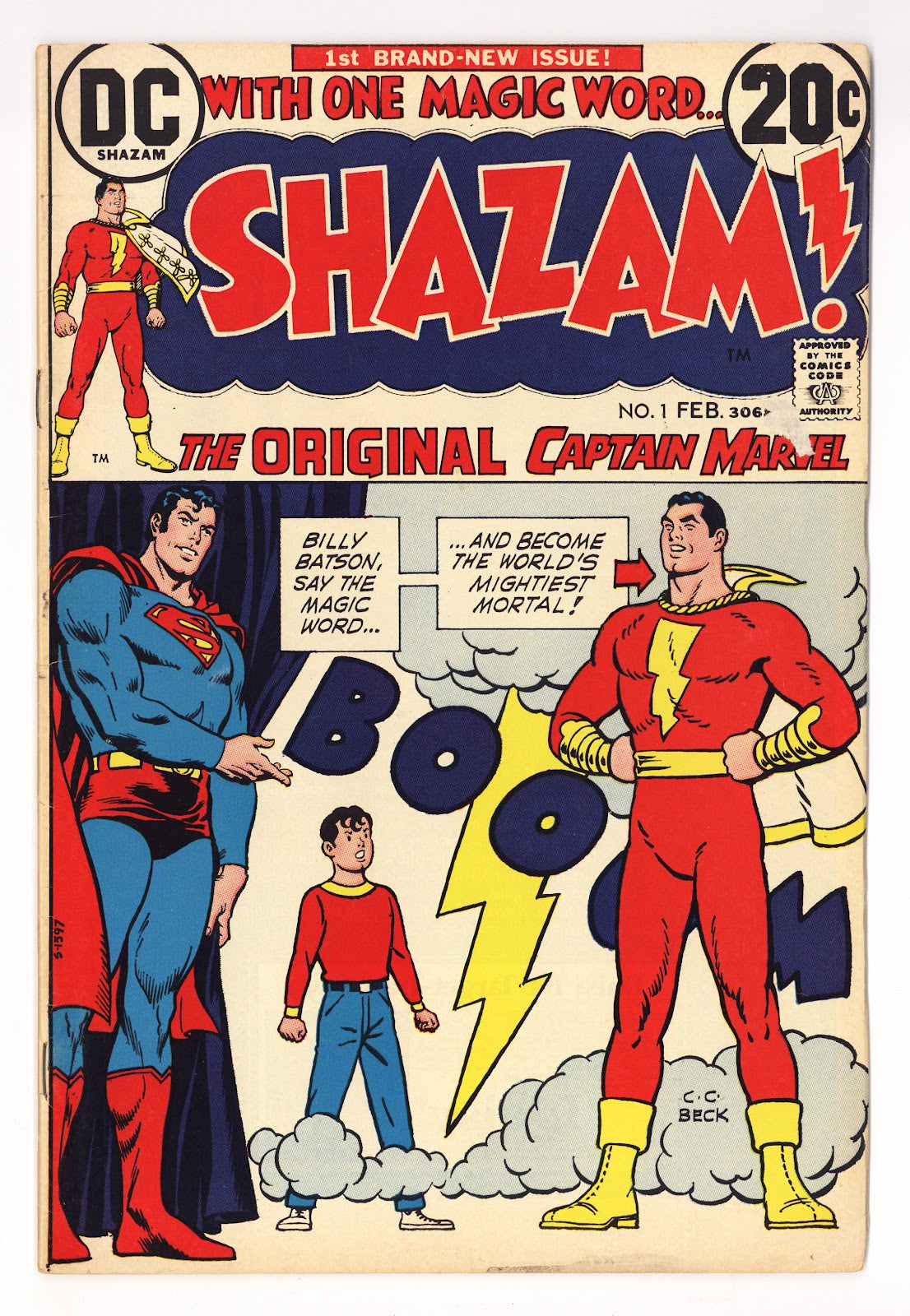 Shazam! Vol 1 1  FN- (5.5)   (1973)     