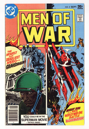 Men of War Vol 1 2  Mid Grade   (1977)