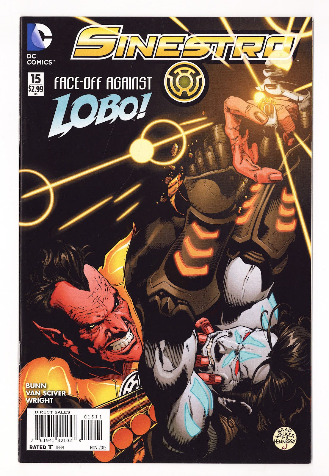 Sinestro   15  High Grade   (2015)     